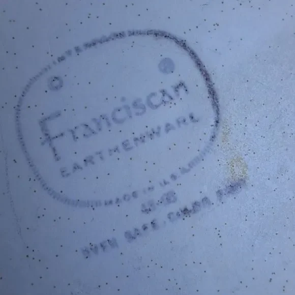 Franciscan Earthenware Stoneware 6 Dinner Plates - Picture 4 of 4